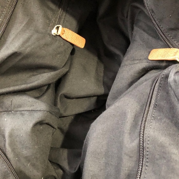 Banana  republic black travel/shopping/hobo bag - Picture 6 of 6